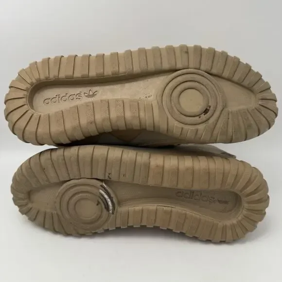 Adidas Tubular X Hemp Primeknit Size 8.5 Men’s Sneakers Shoes S74923 Beige Yeezy - Picture 7 of 9
